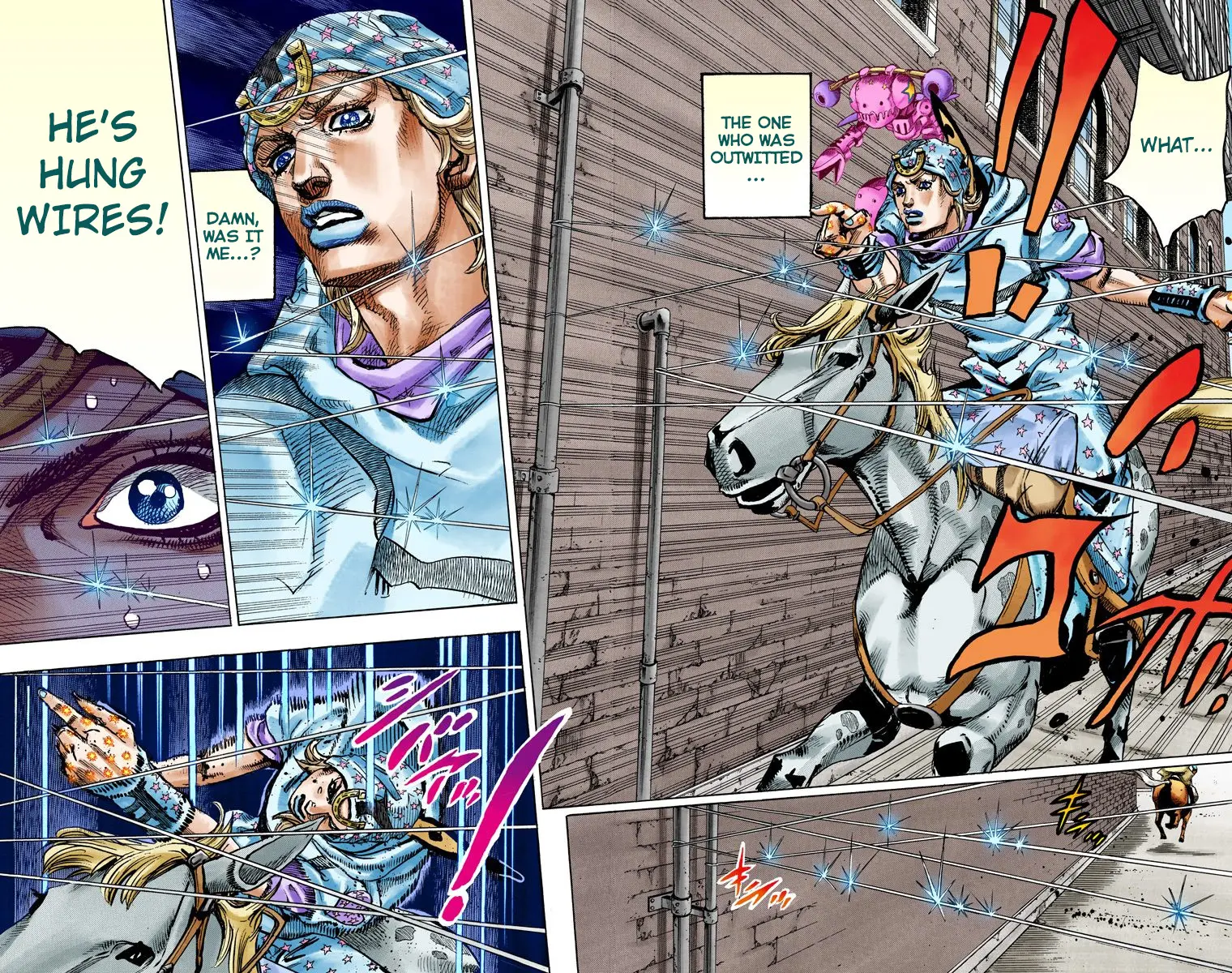 JoJo's Bizarre Adventure Steel Ball Run Colored Manga β Chapter 91 β Page 40
