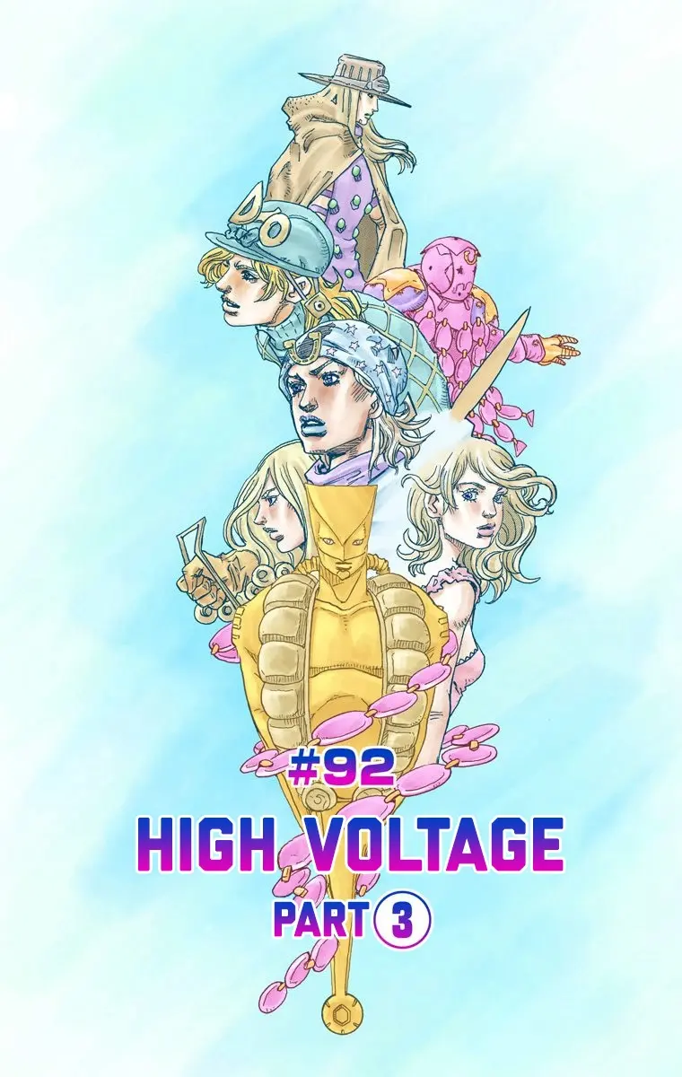JoJo's Bizarre Adventure Steel Ball Run Colored Manga — Chapter 92 — Page 3