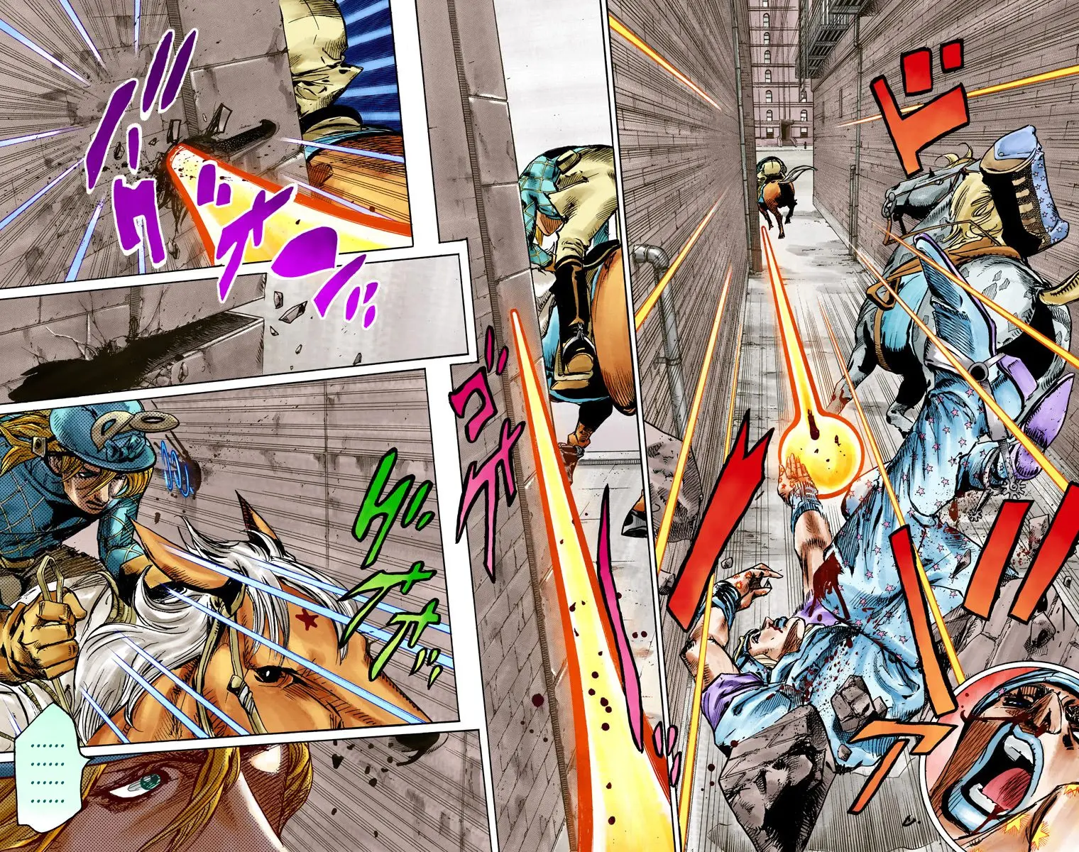 JoJo's Bizarre Adventure Steel Ball Run Colored Manga — Chapter 92 — Page 5