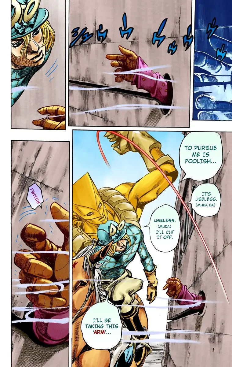 JoJo's Bizarre Adventure Steel Ball Run Colored Manga — Chapter 92 — Page 7