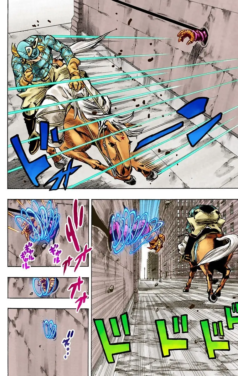 JoJo's Bizarre Adventure Steel Ball Run Colored Manga — Chapter 92 — Page 11