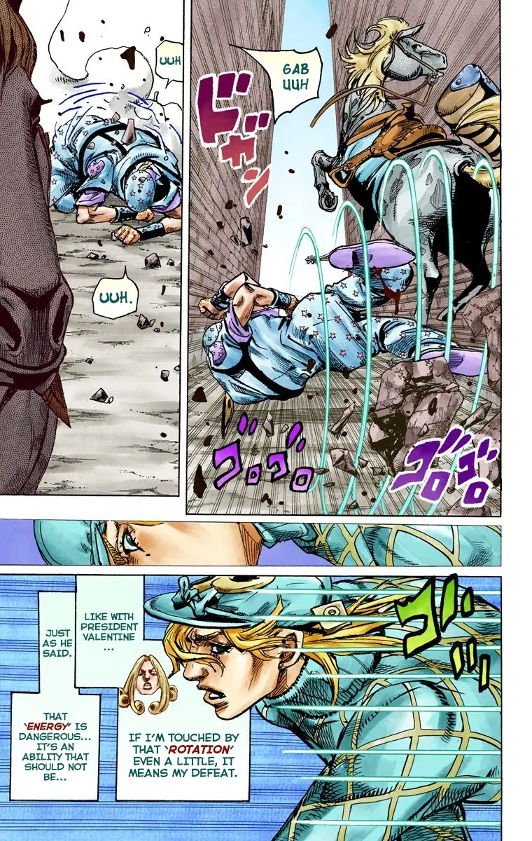 JoJo's Bizarre Adventure Steel Ball Run Colored Manga — Chapter 92 — Page 12
