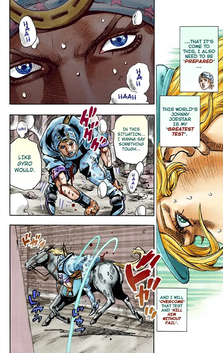 JoJo's Bizarre Adventure Steel Ball Run Colored Manga — Chapter 92 — Page 13