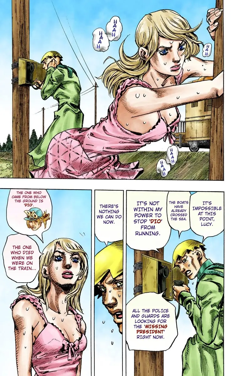 JoJo's Bizarre Adventure Steel Ball Run Colored Manga — Chapter 92 — Page 14