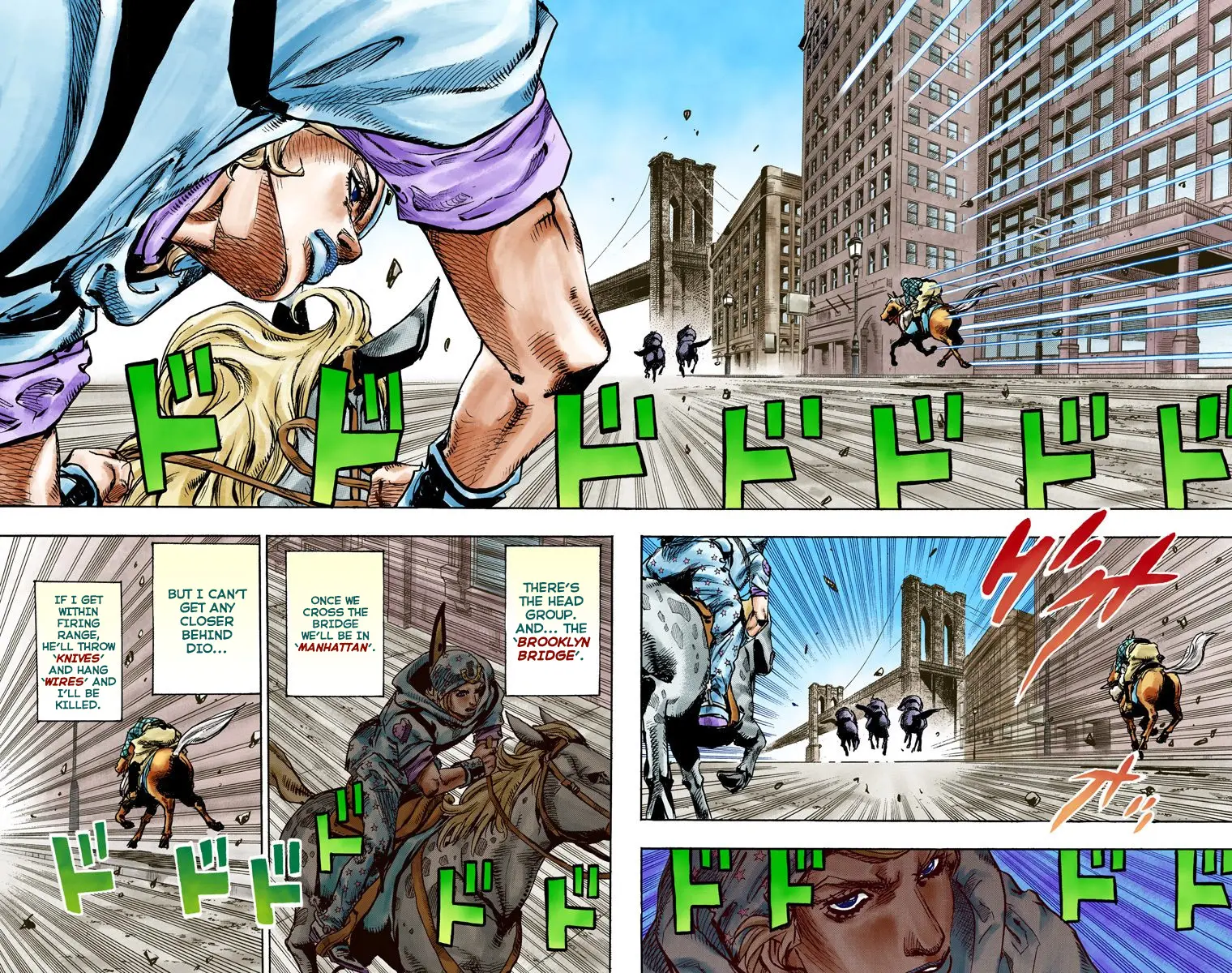 JoJo's Bizarre Adventure Steel Ball Run Colored Manga — Chapter 92 — Page 16