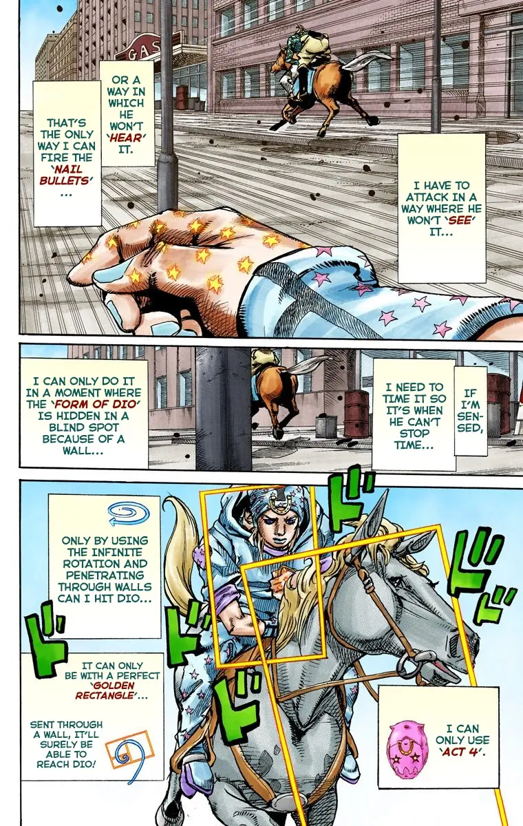 JoJo's Bizarre Adventure Steel Ball Run Colored Manga — Chapter 92 — Page 17