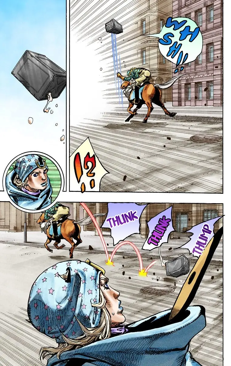 JoJo's Bizarre Adventure Steel Ball Run Colored Manga — Chapter 92 — Page 18