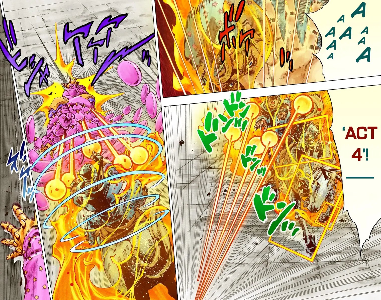 JoJo's Bizarre Adventure Steel Ball Run Colored Manga — Chapter 92 — Page 25