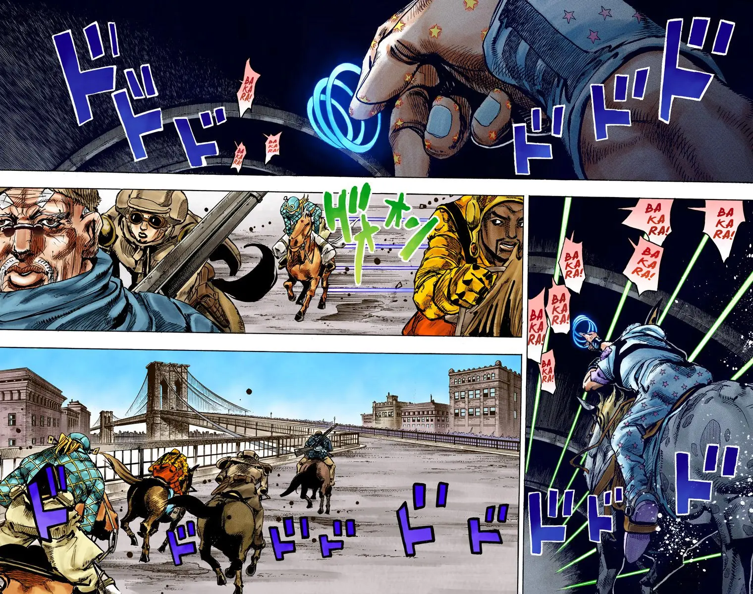JoJo's Bizarre Adventure Steel Ball Run Colored Manga — Chapter 93 — Page 6
