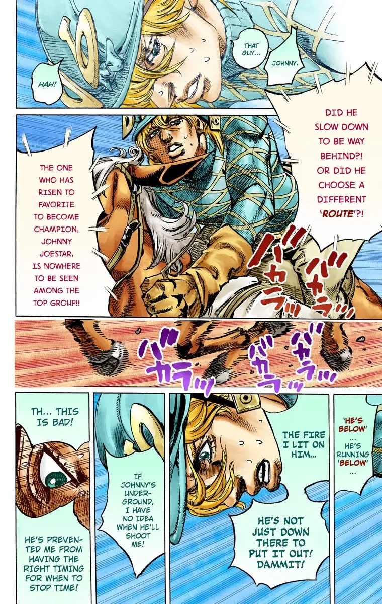 JoJo's Bizarre Adventure Steel Ball Run Colored Manga — Chapter 93 — Page 8