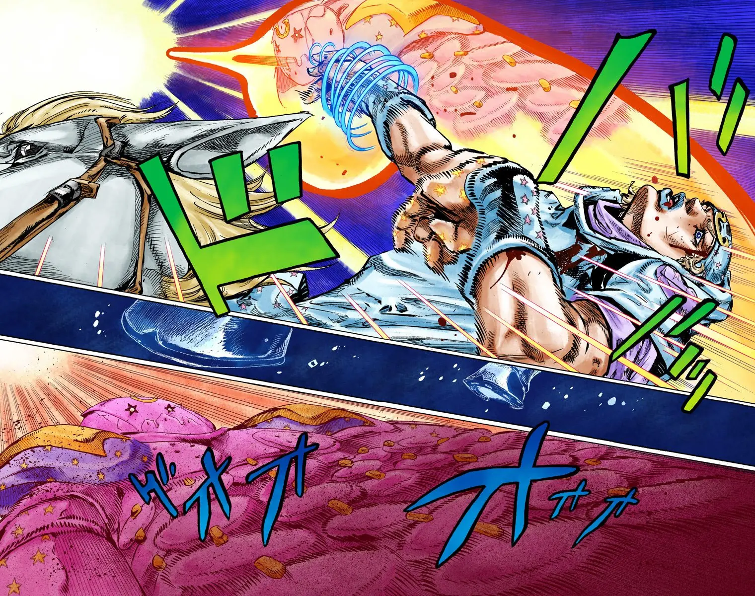 JoJo's Bizarre Adventure Steel Ball Run Colored Manga — Chapter 93 — Page 10