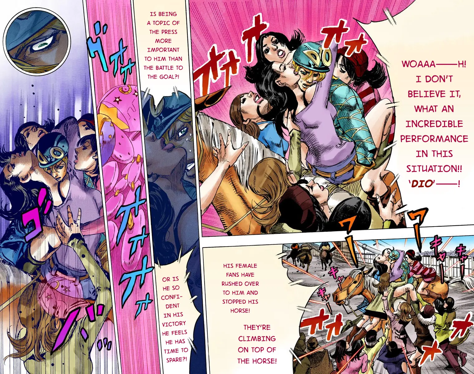 JoJo's Bizarre Adventure Steel Ball Run Colored Manga — Chapter 93 — Page 11