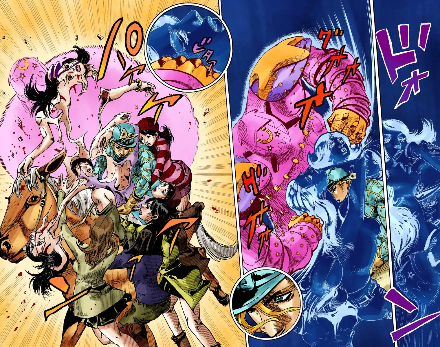 JoJo's Bizarre Adventure Steel Ball Run Colored Manga — Chapter 93 — Page 12