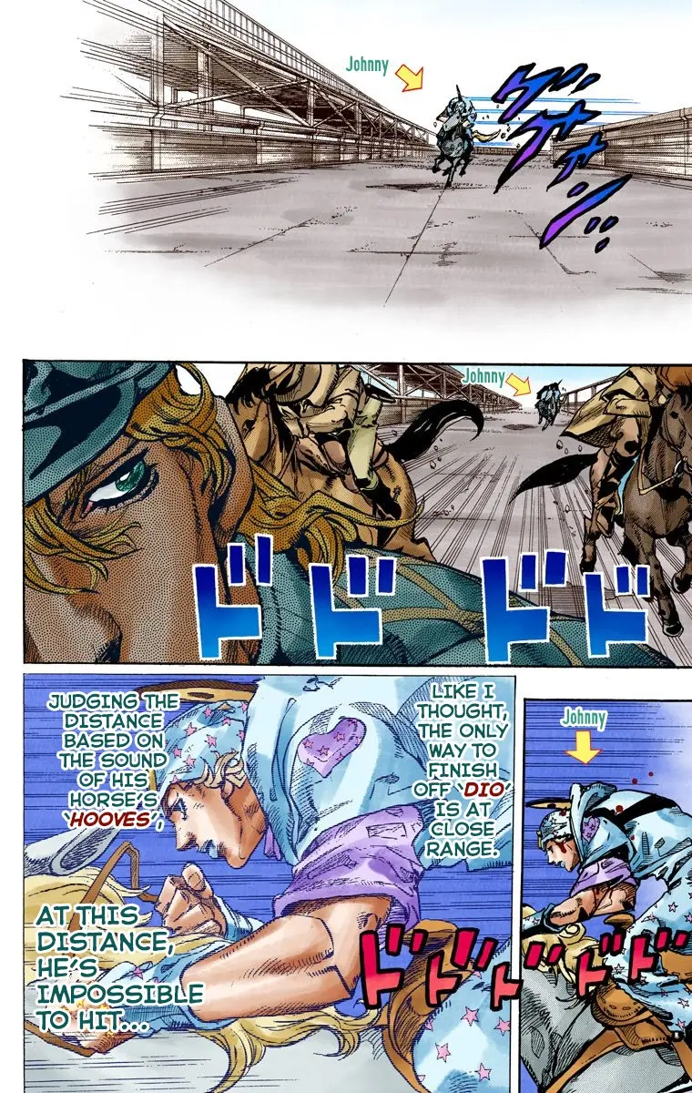 JoJo's Bizarre Adventure Steel Ball Run Colored Manga — Chapter 93 — Page 16