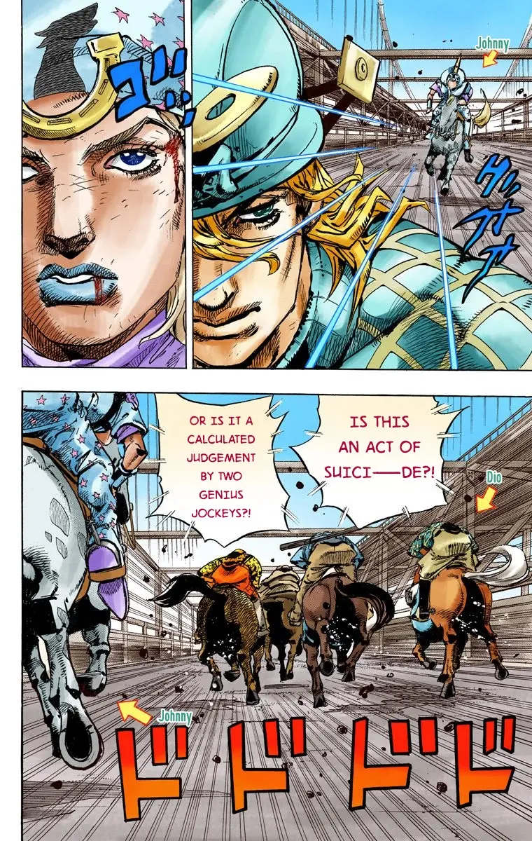 JoJo's Bizarre Adventure Steel Ball Run Colored Manga — Chapter 93 — Page 19