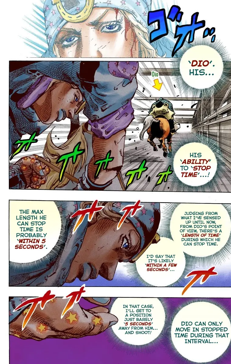 JoJo's Bizarre Adventure Steel Ball Run Colored Manga — Chapter 93 — Page 21