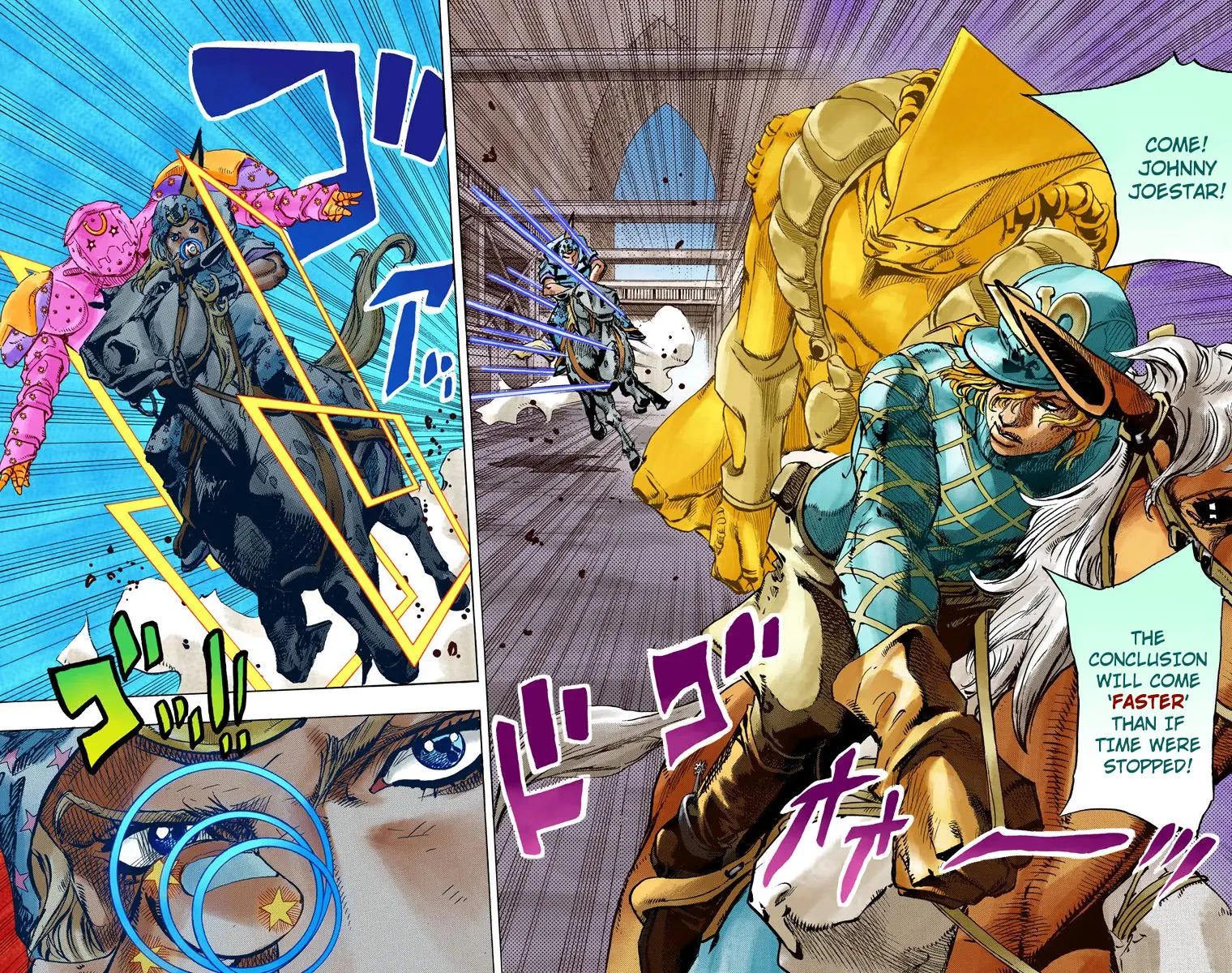 JoJo's Bizarre Adventure Steel Ball Run Colored Manga — Chapter 93 — Page 23