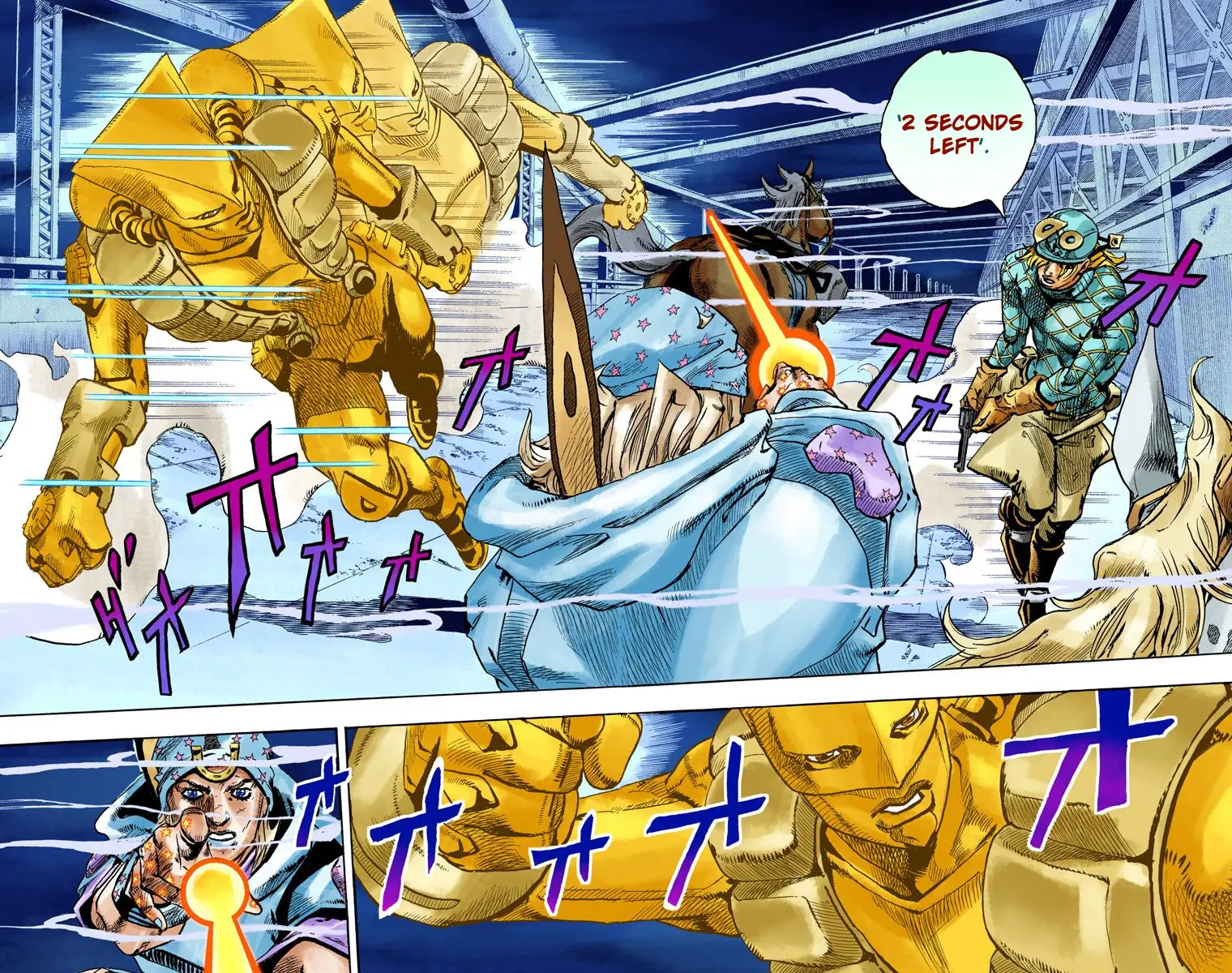 JoJo's Bizarre Adventure Steel Ball Run Colored Manga — Chapter 94 — Page 5