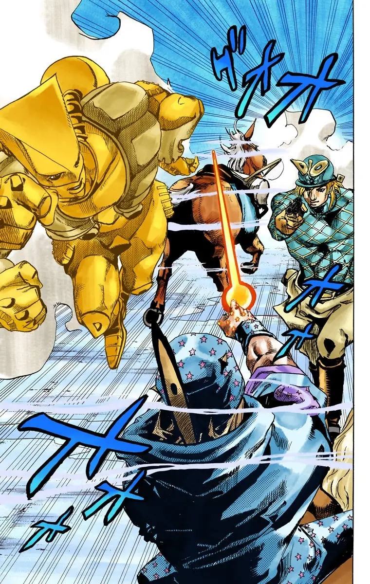 JoJo's Bizarre Adventure Steel Ball Run Colored Manga — Chapter 94 — Page 7