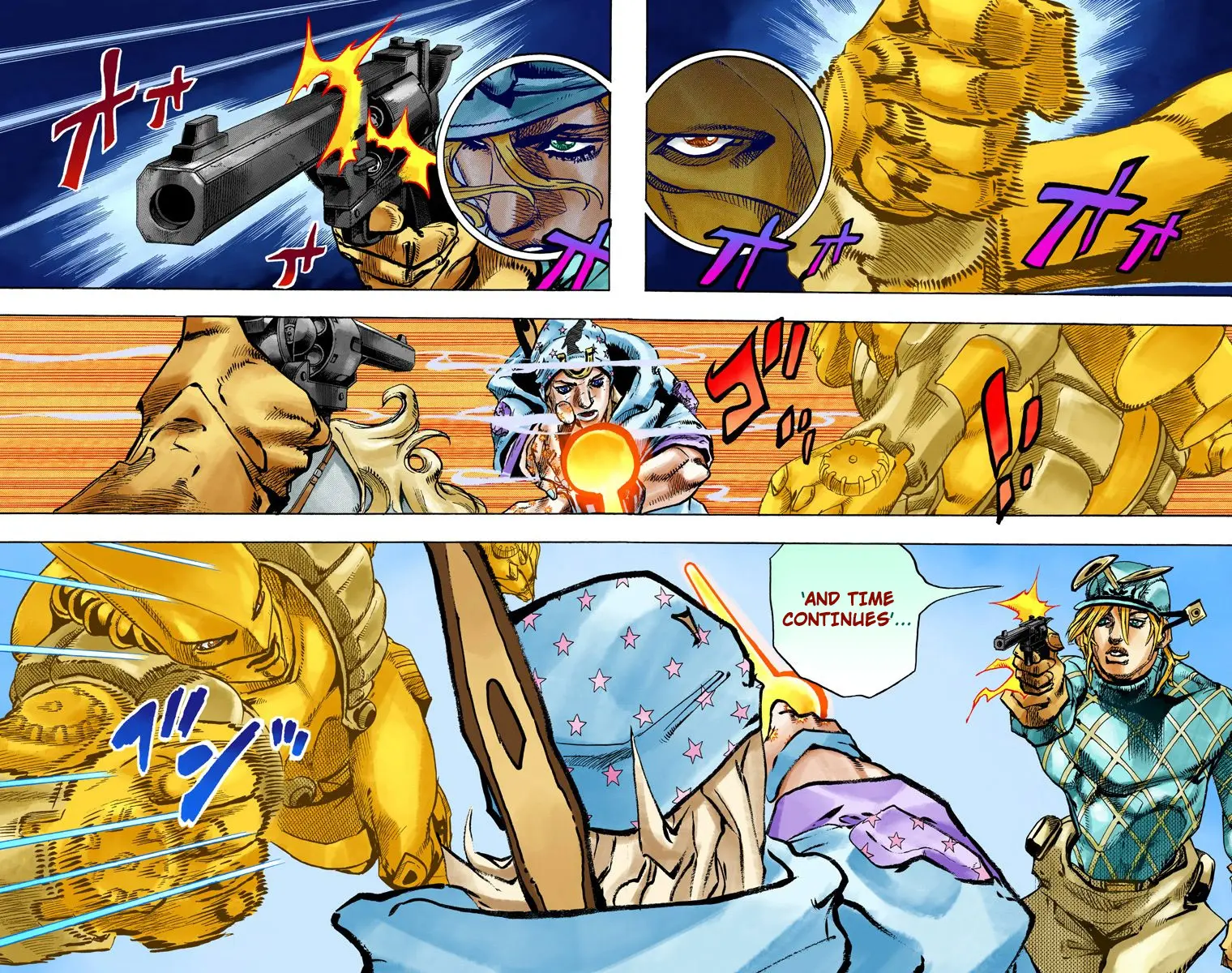 JoJo's Bizarre Adventure Steel Ball Run Colored Manga — Chapter 94 — Page 8