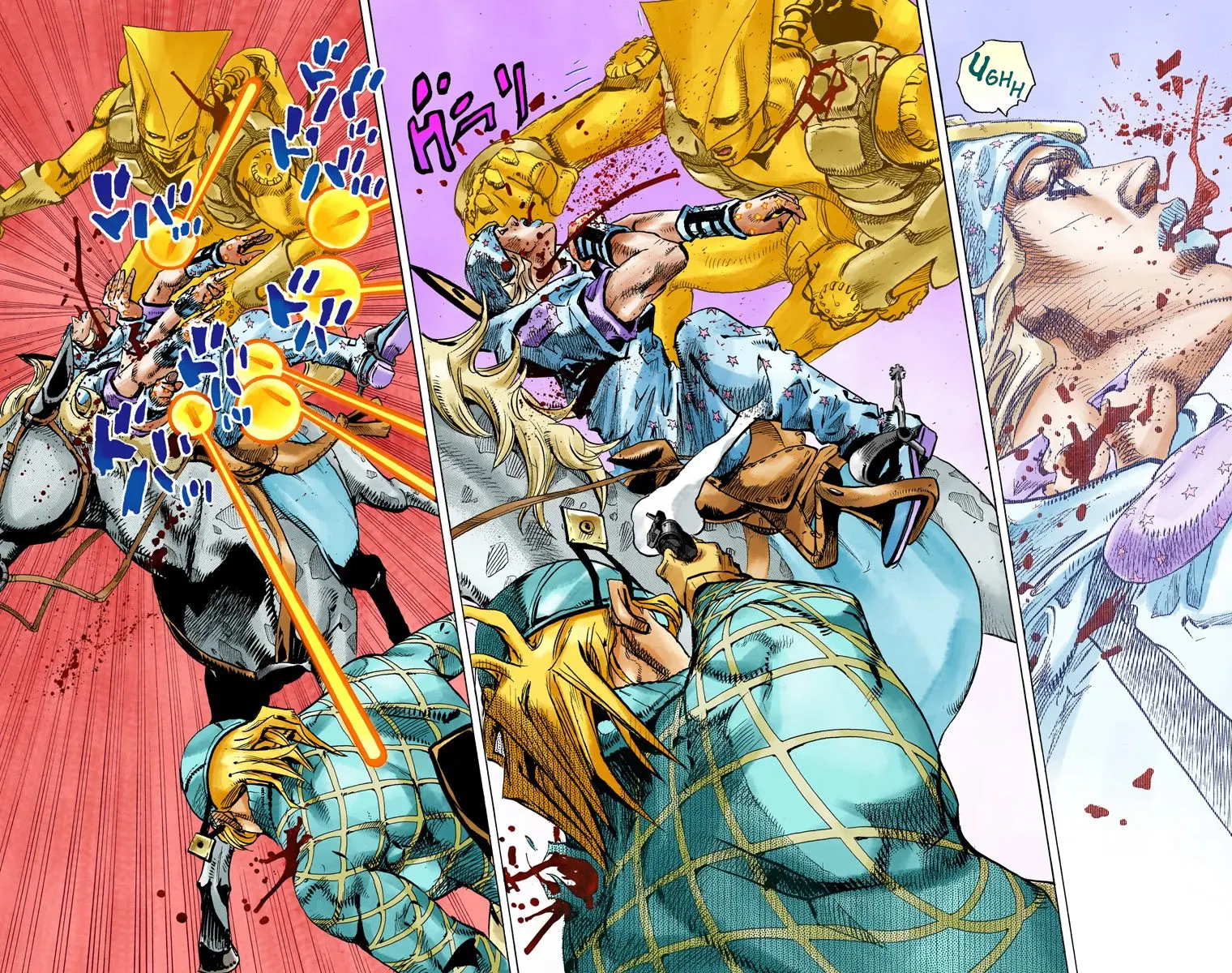 JoJo's Bizarre Adventure Steel Ball Run Colored Manga — Chapter 94 — Page 10