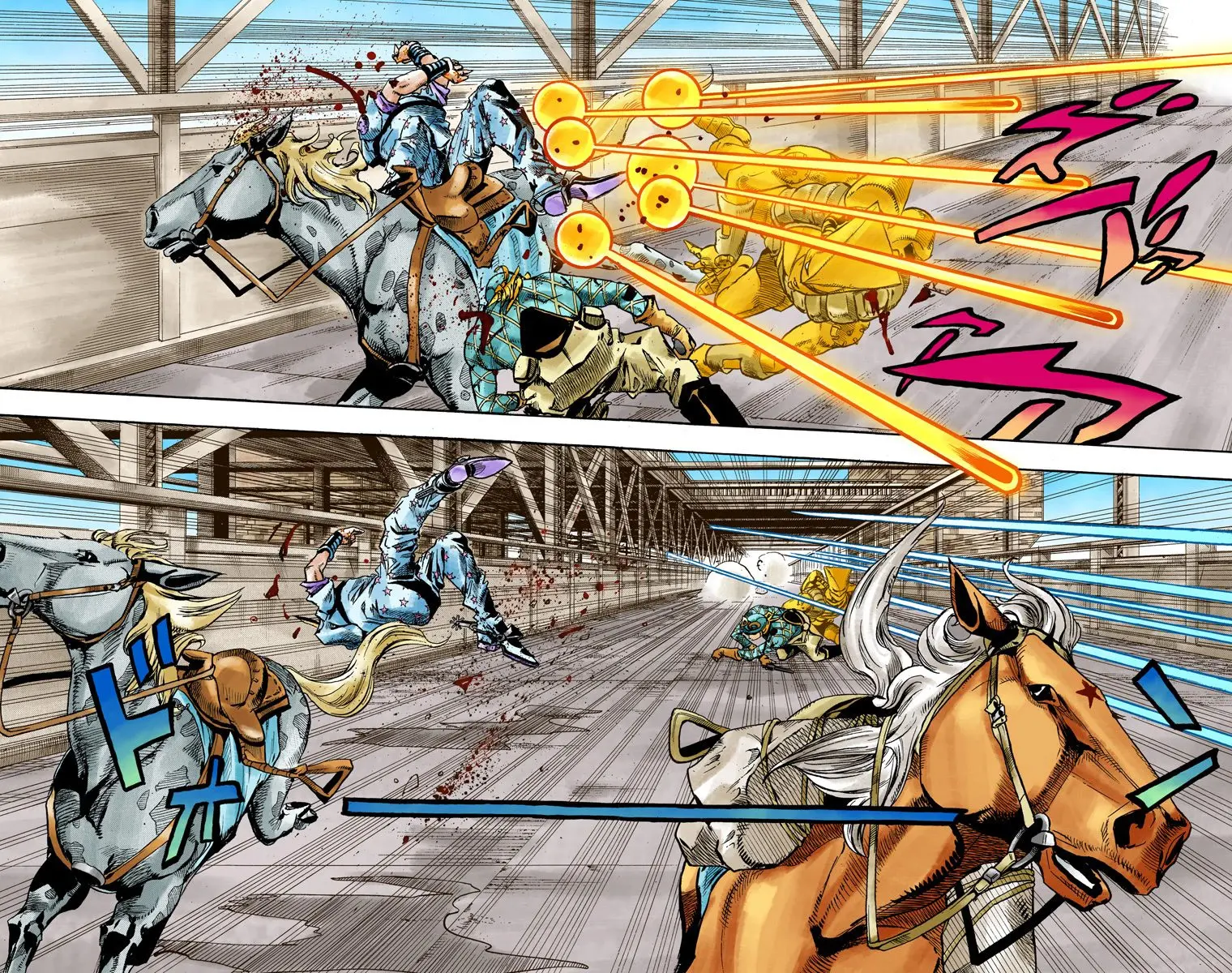 JoJo's Bizarre Adventure Steel Ball Run Colored Manga — Chapter 94 — Page 11