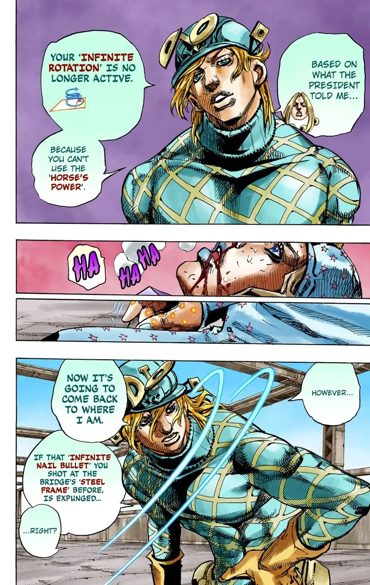JoJo's Bizarre Adventure Steel Ball Run Colored Manga — Chapter 94 — Page 15