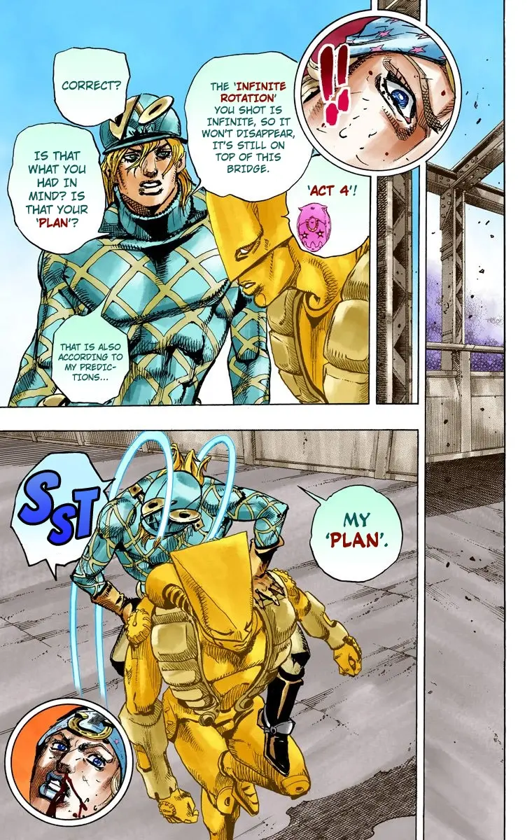 JoJo's Bizarre Adventure Steel Ball Run Colored Manga — Chapter 94 — Page 16