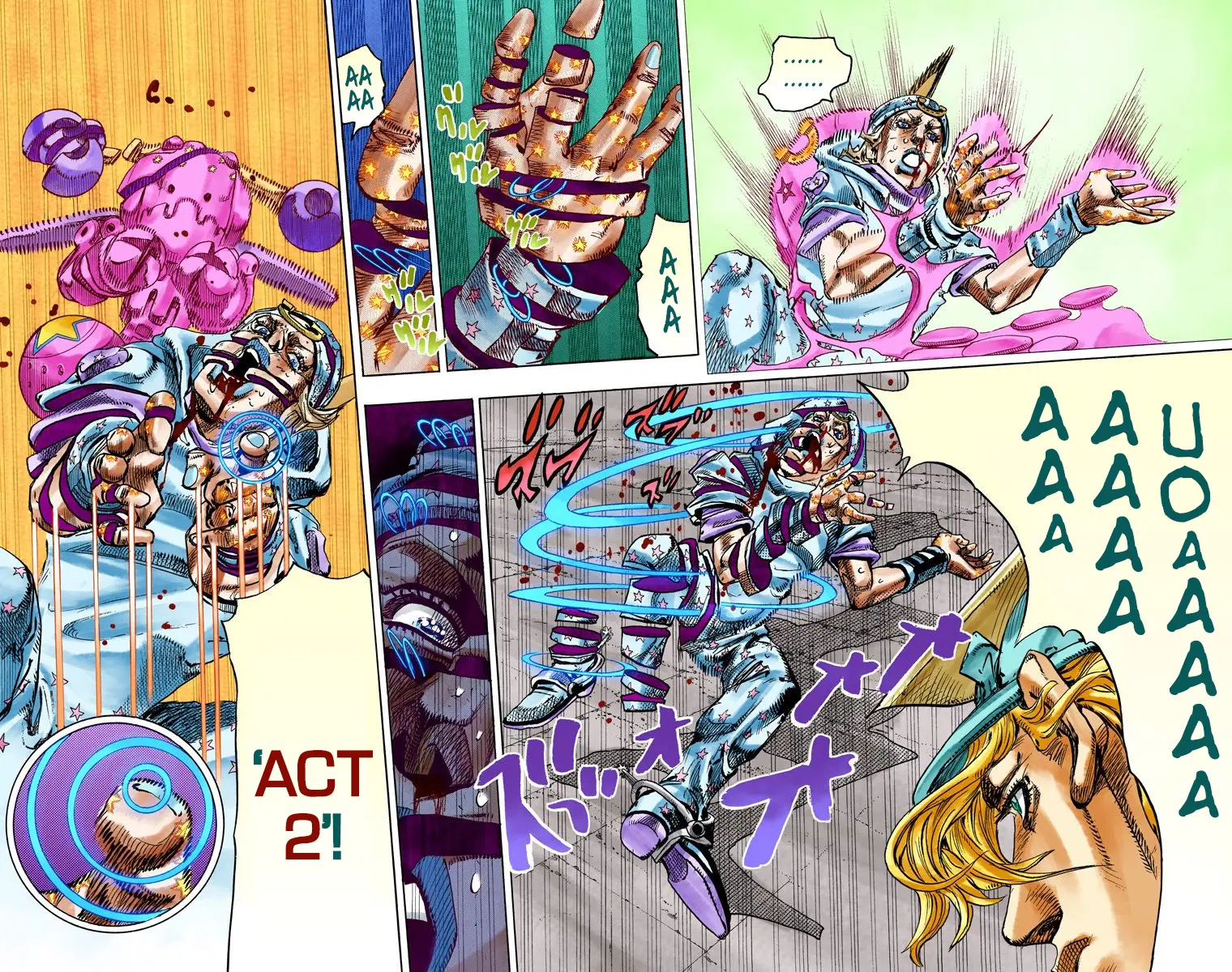 JoJo's Bizarre Adventure Steel Ball Run Colored Manga — Chapter 94 — Page 21