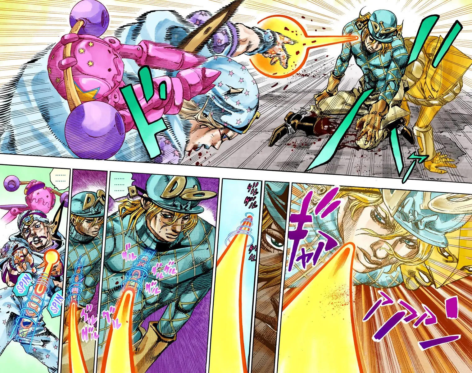 JoJo's Bizarre Adventure Steel Ball Run Colored Manga — Chapter 94 — Page 22