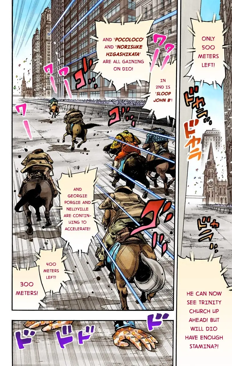 JoJo's Bizarre Adventure Steel Ball Run Colored Manga — Chapter 94 — Page 27