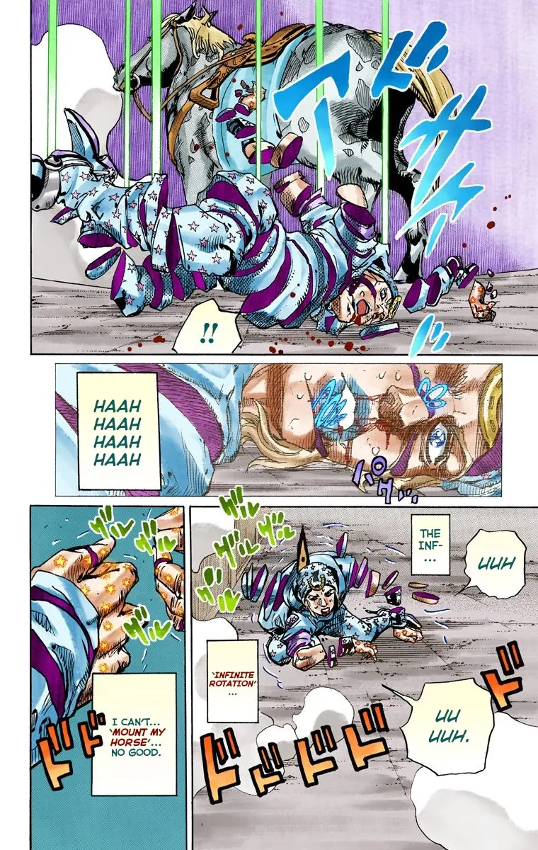 JoJo's Bizarre Adventure Steel Ball Run Colored Manga — Chapter 94 — Page 29