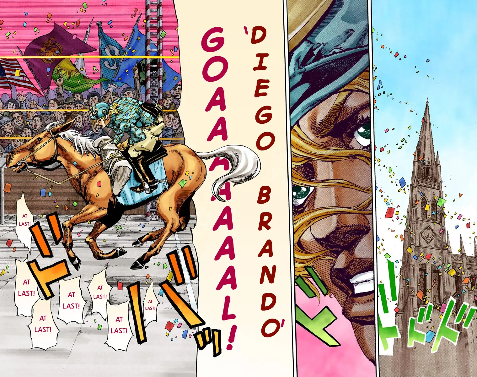 JoJo's Bizarre Adventure Steel Ball Run Colored Manga — Chapter 94 — Page 31