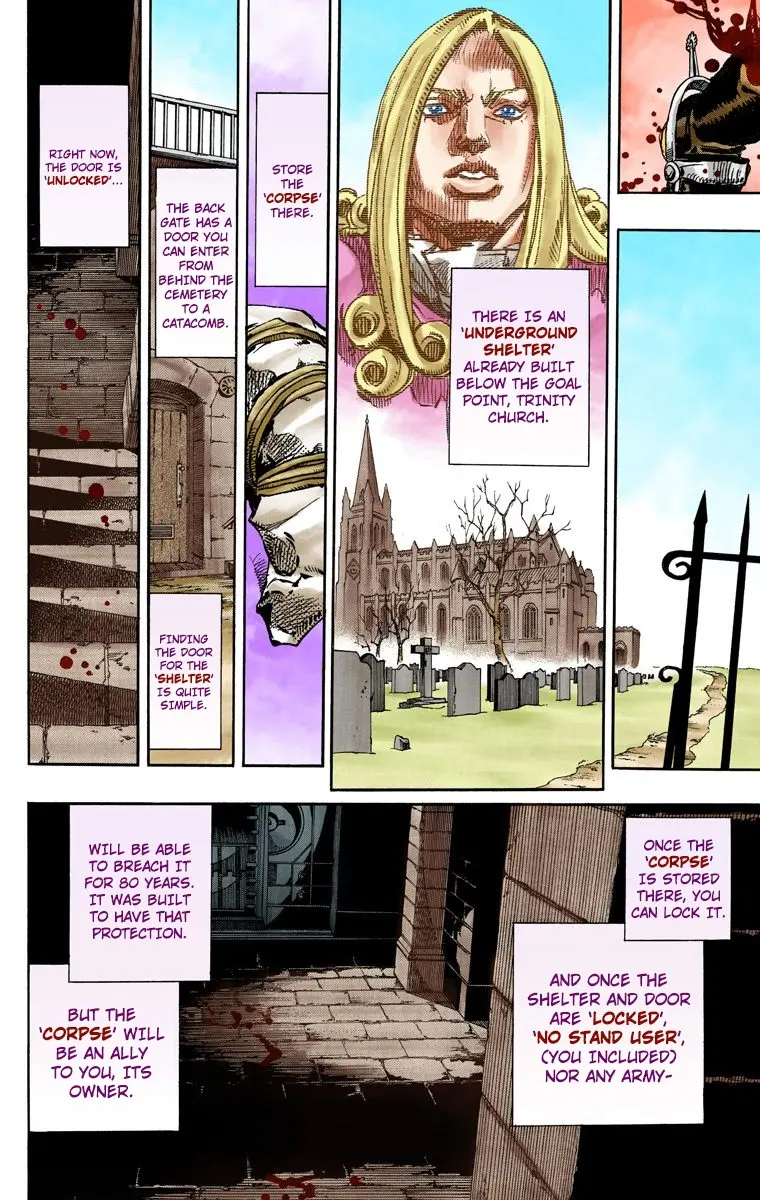 JoJo's Bizarre Adventure Steel Ball Run Colored Manga — Chapter 94 — Page 33
