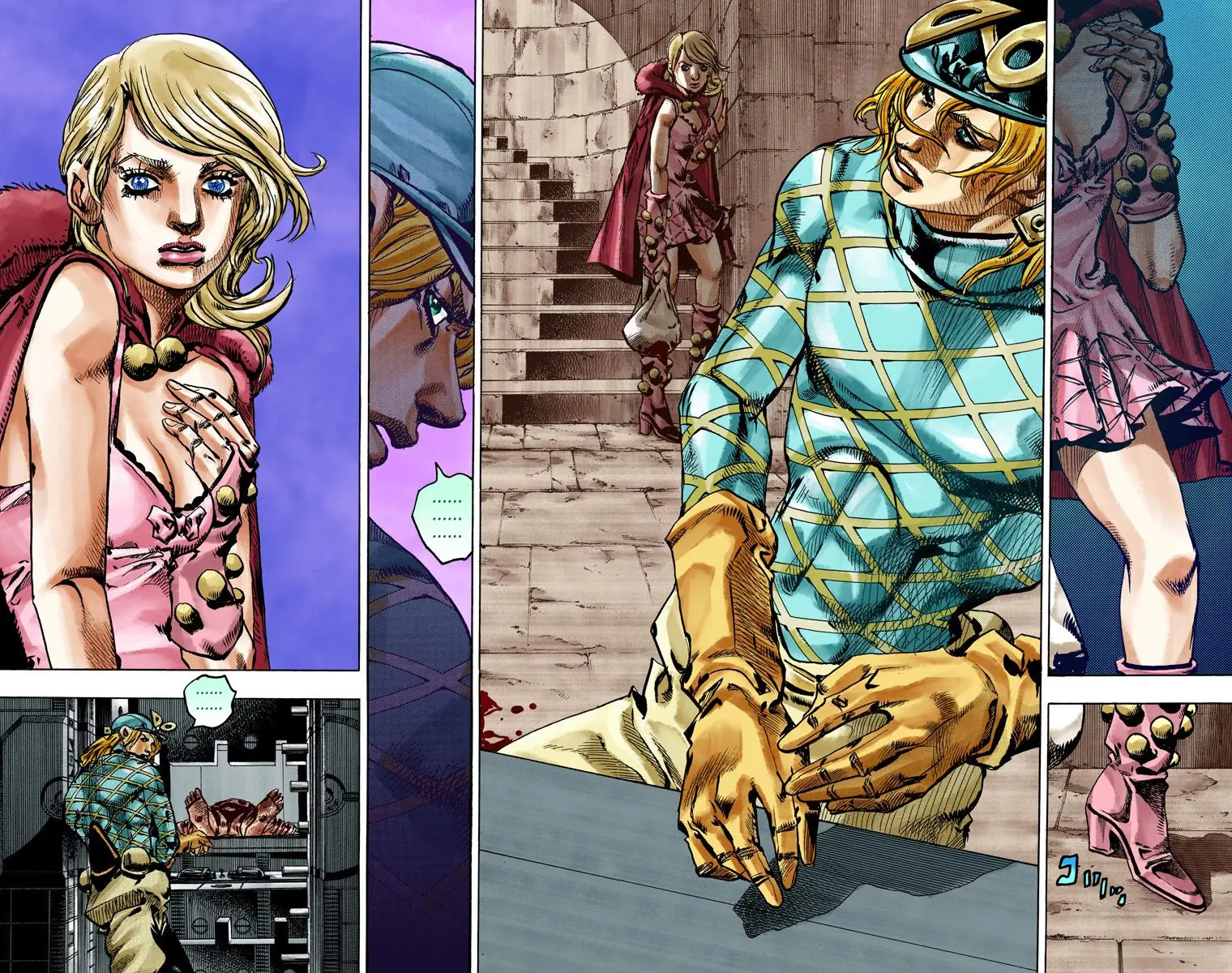 JoJo's Bizarre Adventure Steel Ball Run Colored Manga — Chapter 95 END — Page 8