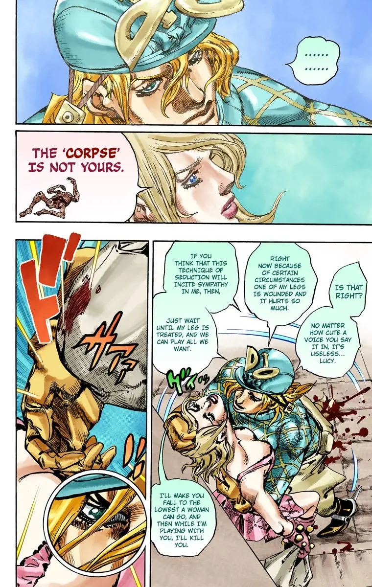 JoJo's Bizarre Adventure Steel Ball Run Colored Manga — Chapter 95 END — Page 13