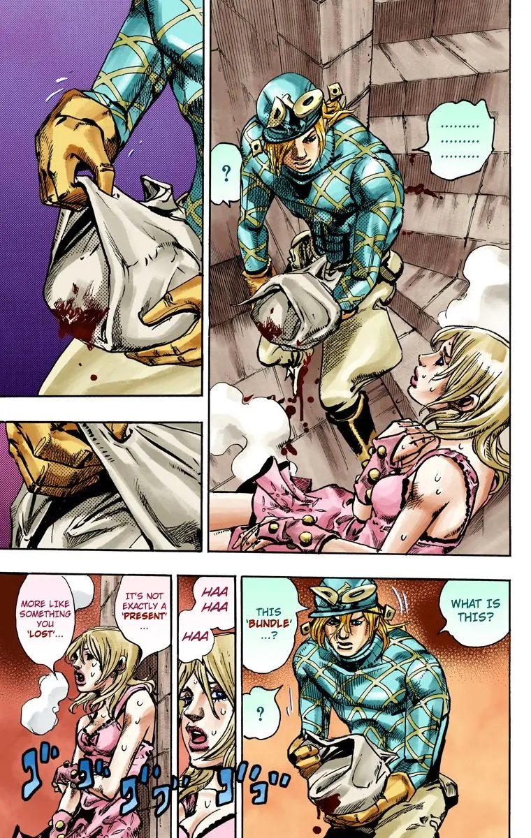 JoJo's Bizarre Adventure Steel Ball Run Colored Manga — Chapter 95 END — Page 14