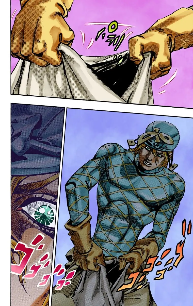 JoJo's Bizarre Adventure Steel Ball Run Colored Manga — Chapter 95 END — Page 16