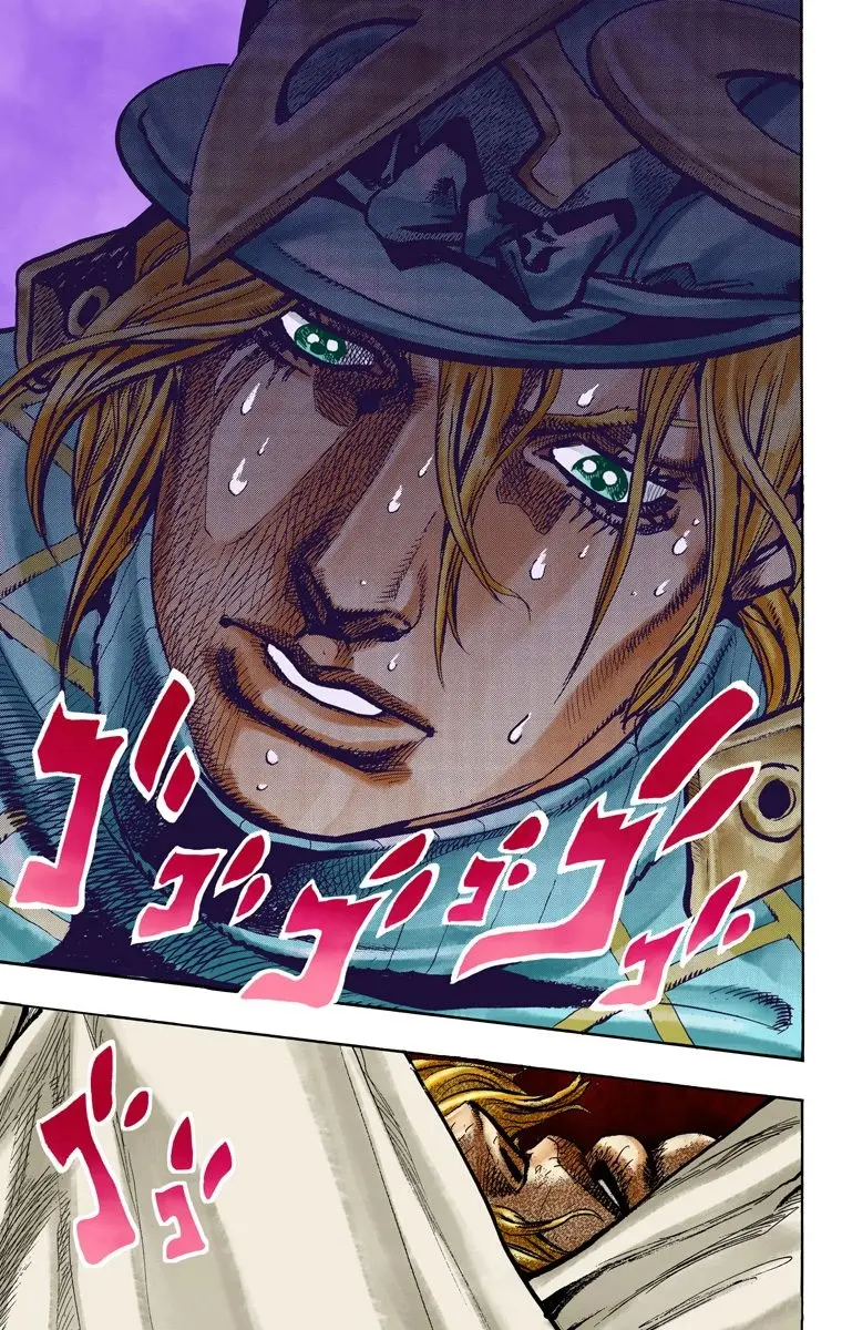 JoJo's Bizarre Adventure Steel Ball Run Colored Manga — Chapter 95 END — Page 17