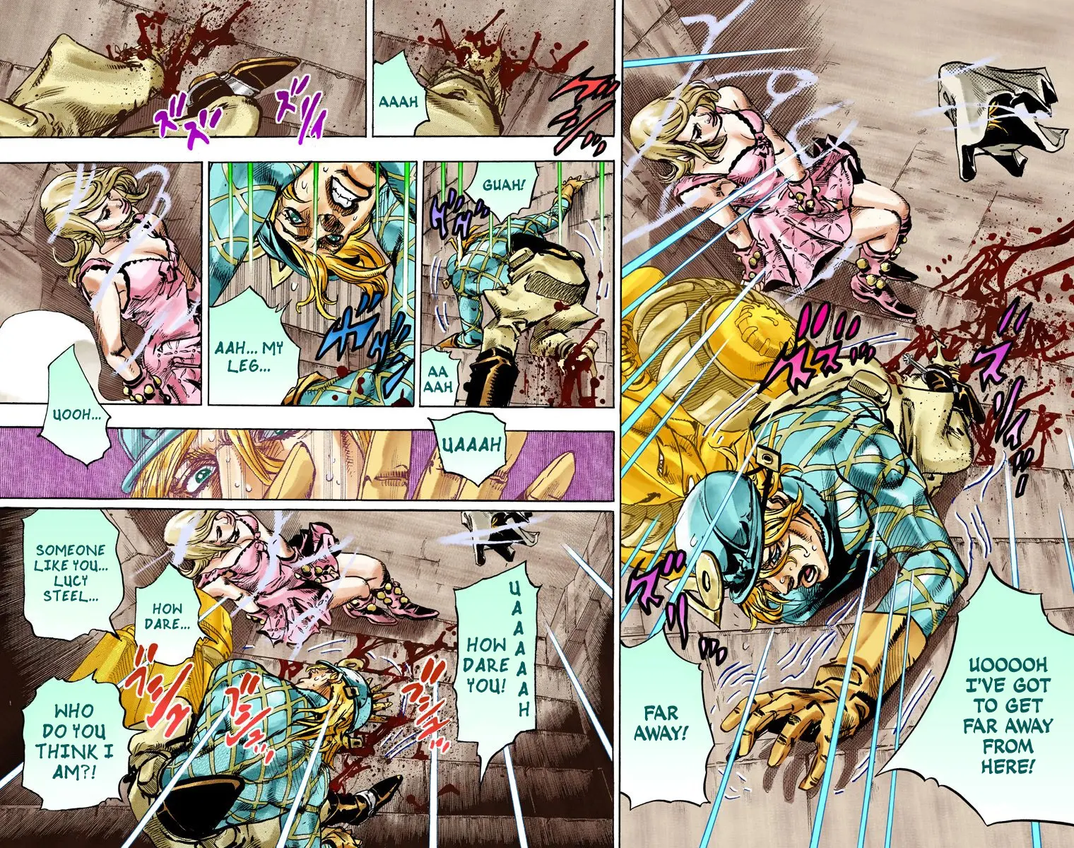 JoJo's Bizarre Adventure Steel Ball Run Colored Manga — Chapter 95 END — Page 19
