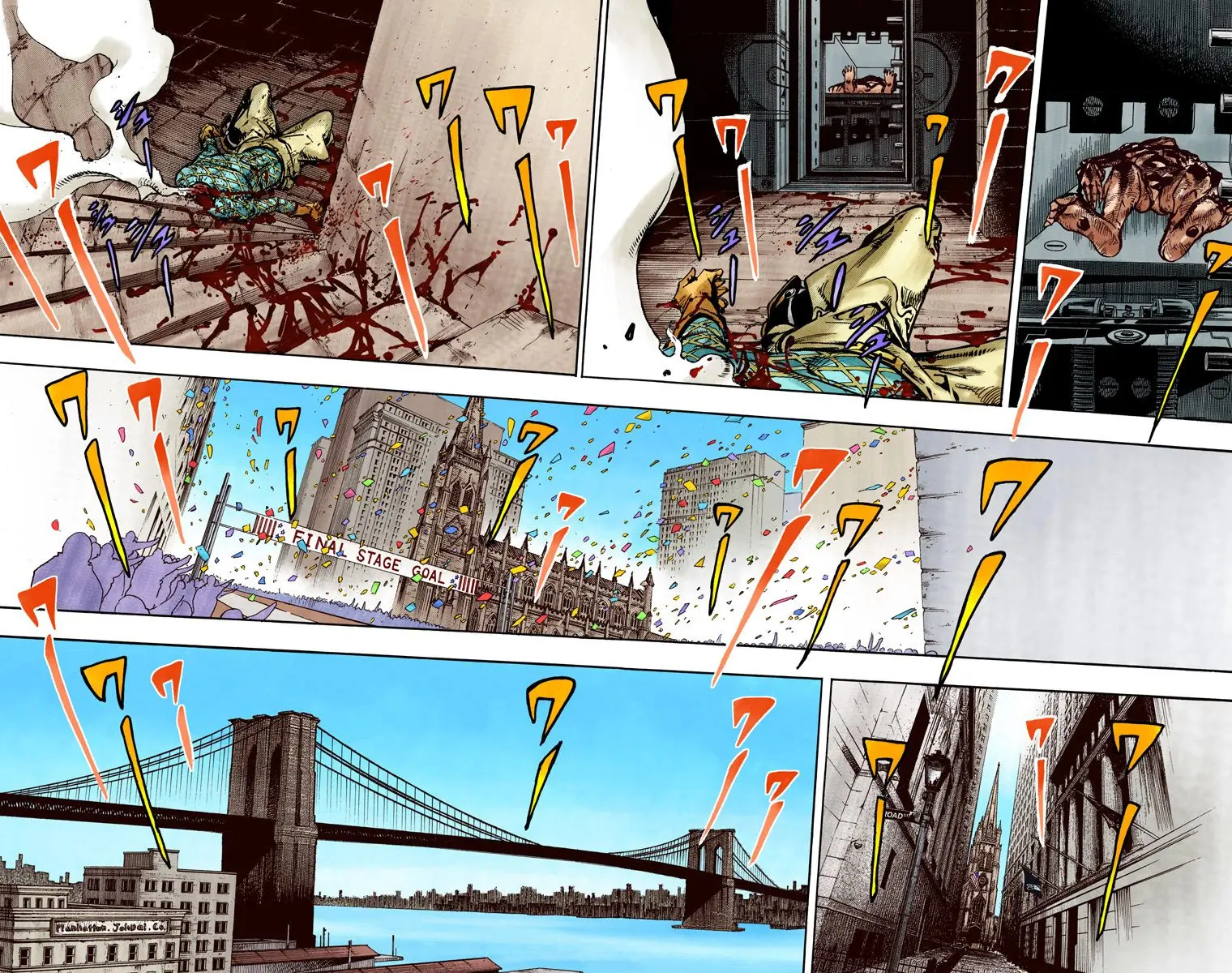 JoJo's Bizarre Adventure Steel Ball Run Colored Manga — Chapter 95 END — Page 26