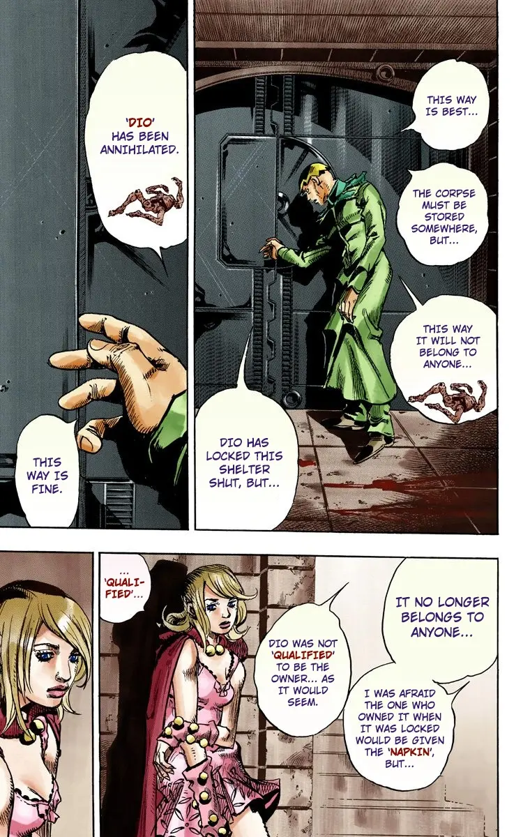 JoJo's Bizarre Adventure Steel Ball Run Colored Manga — Chapter 95 END — Page 32