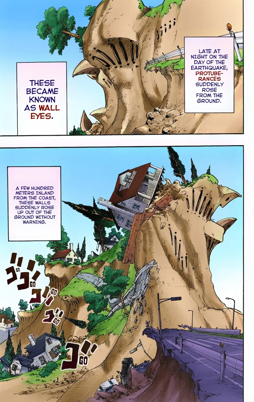 JoJo's Bizarre Adventure, Part 8: JoJolion Colored Manga β Chapter 1 β Page 13