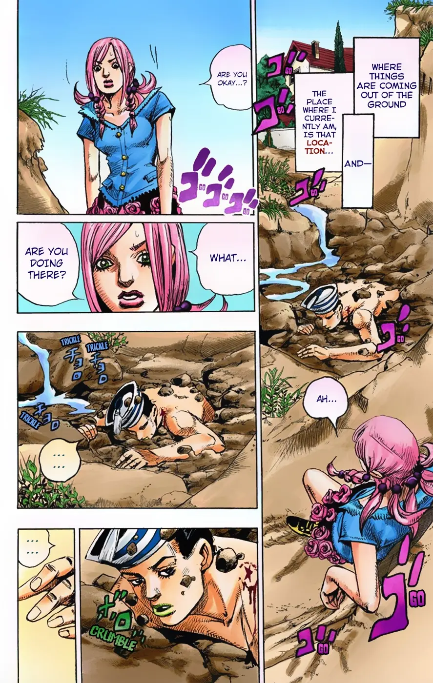 JoJo's Bizarre Adventure, Part 8: JoJolion Colored Manga β Chapter 1 β Page 15