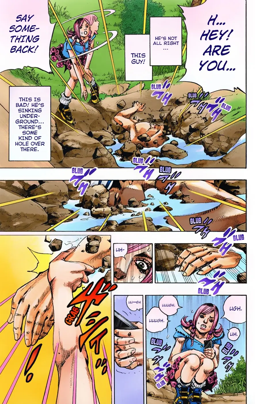 JoJo's Bizarre Adventure, Part 8: JoJolion Colored Manga β Chapter 1 β Page 22