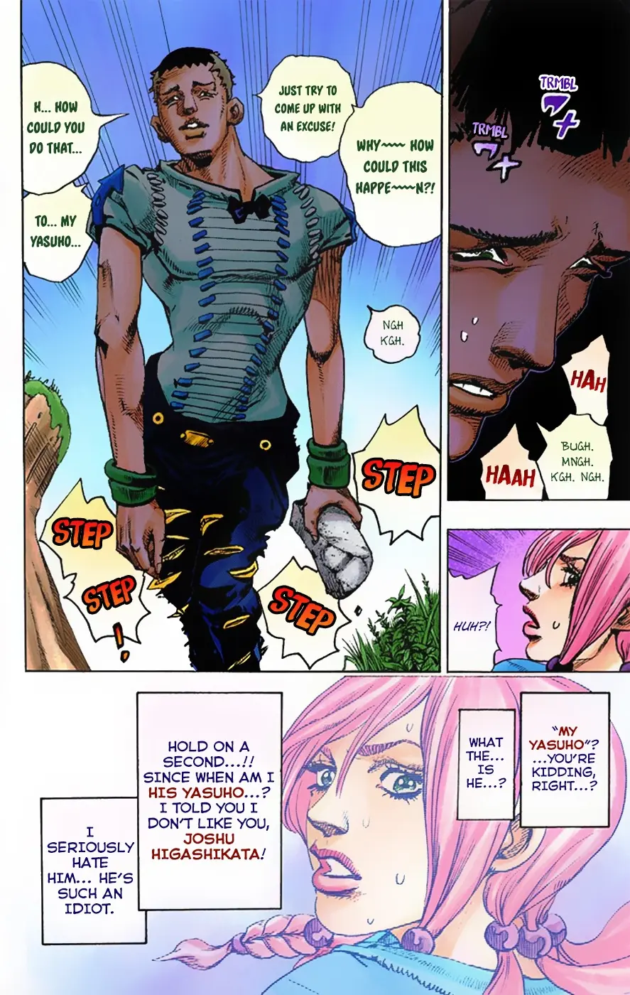 JoJo's Bizarre Adventure, Part 8: JoJolion Colored Manga β Chapter 1 β Page 27