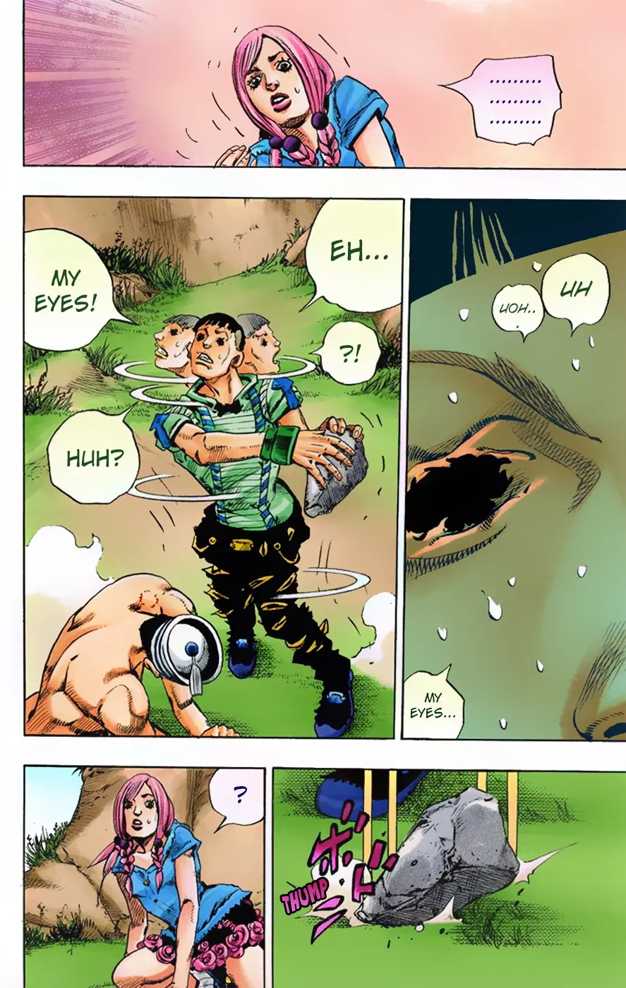 JoJo's Bizarre Adventure, Part 8: JoJolion Colored Manga β Chapter 1 β Page 37