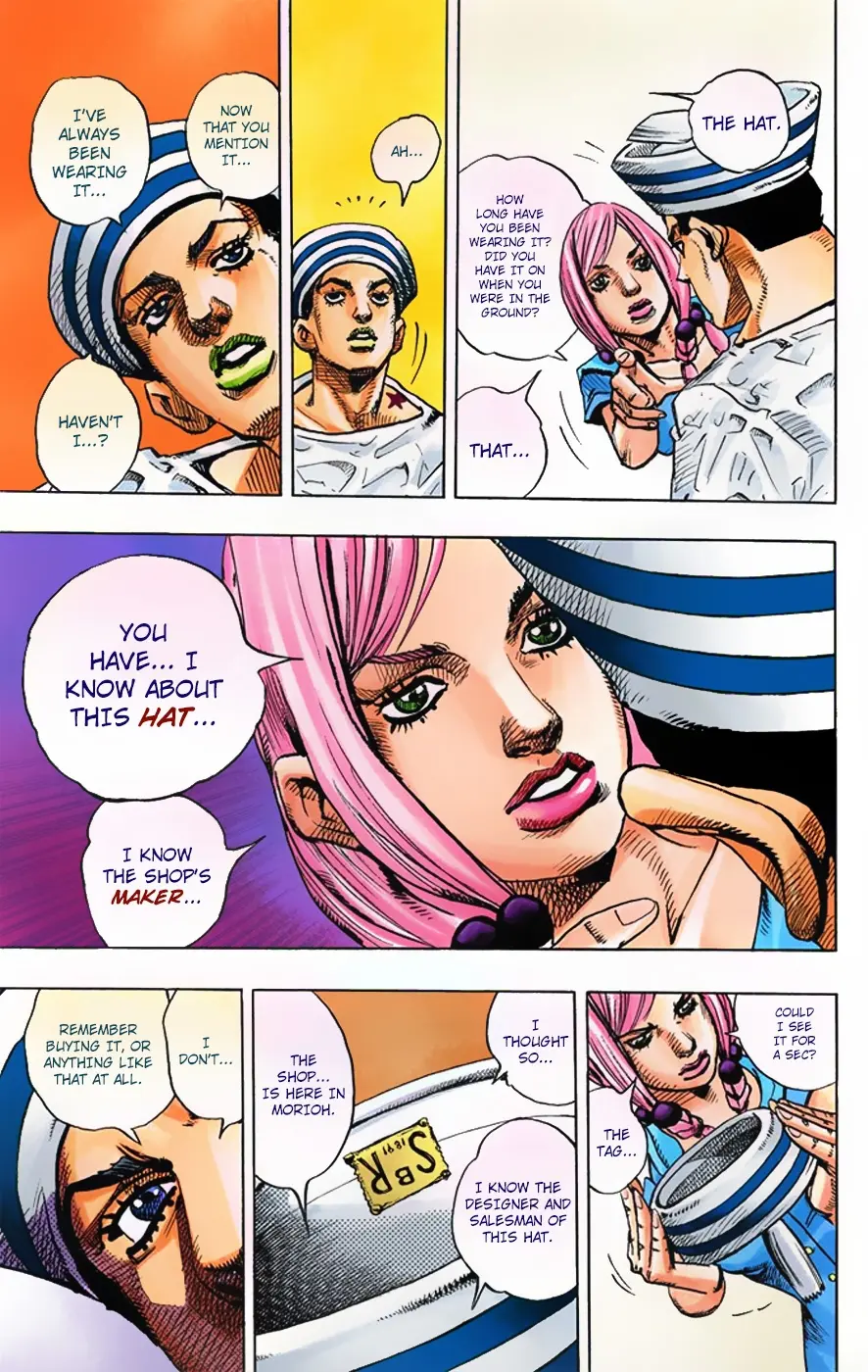 JoJo's Bizarre Adventure, Part 8: JoJolion Colored Manga β Chapter 2 β Page 16