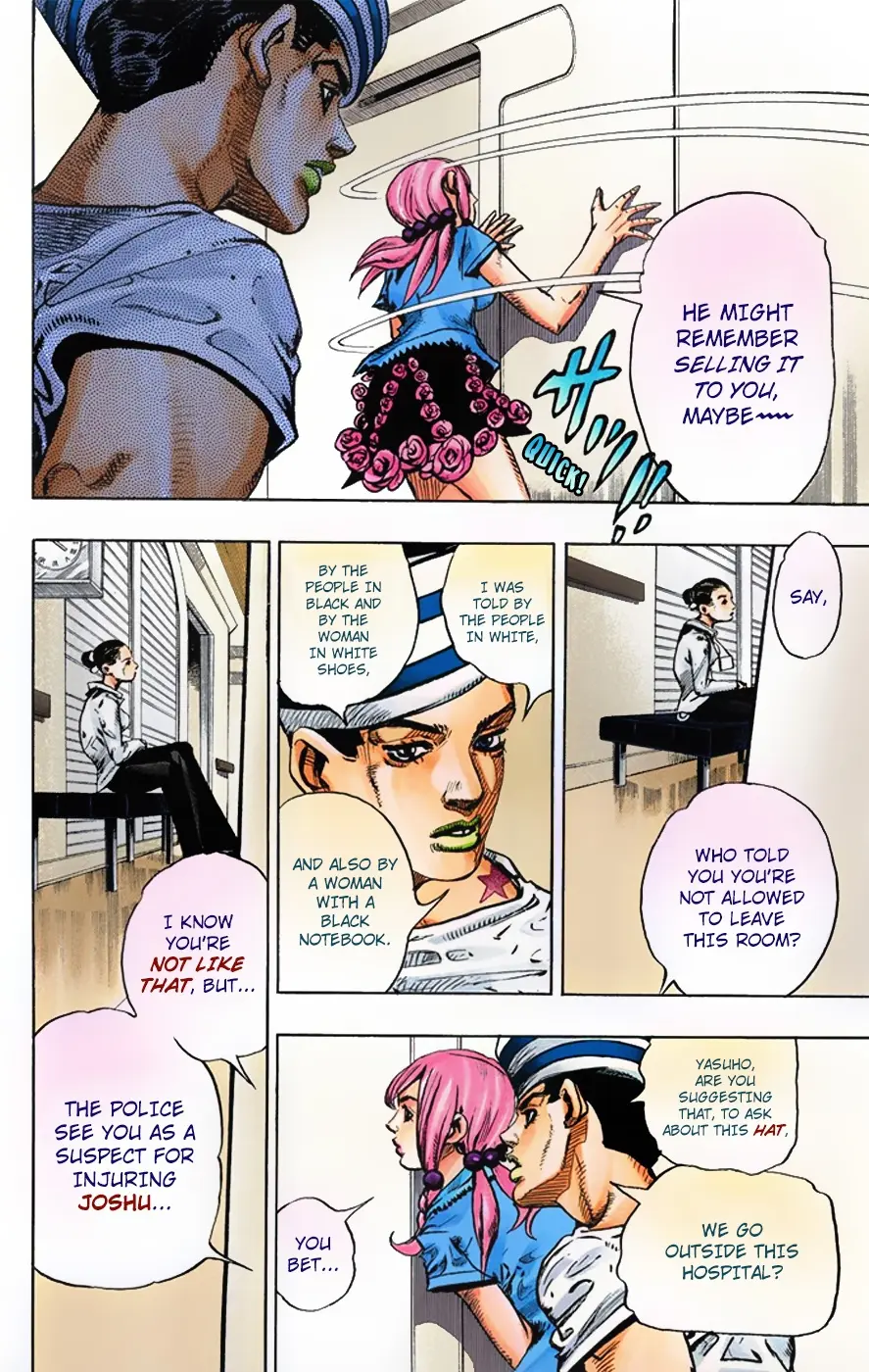 JoJo's Bizarre Adventure, Part 8: JoJolion Colored Manga β Chapter 2 β Page 17