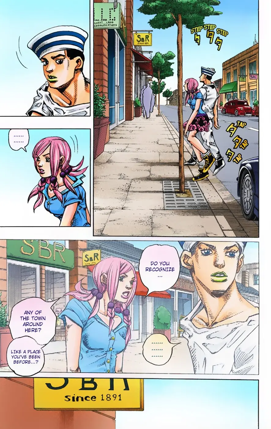 JoJo's Bizarre Adventure, Part 8: JoJolion Colored Manga β Chapter 2 β Page 28
